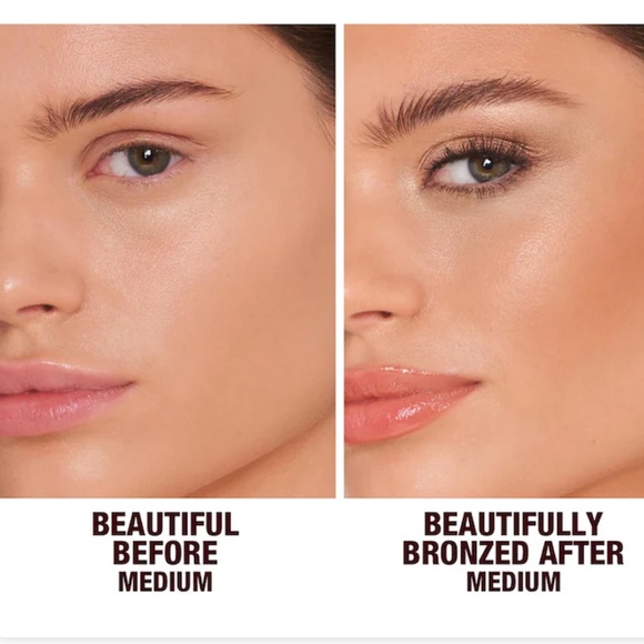 Charlotte Tilbury Beautiful Skin Sun-Kissed Glow Bronzer in 2 Medium - Picture 3 of 8